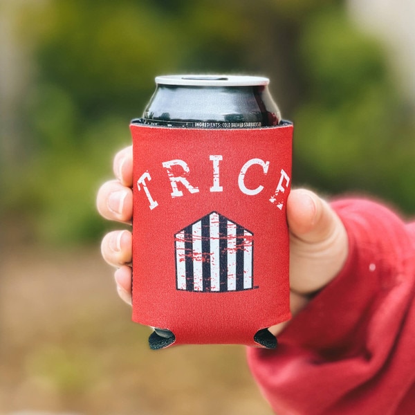 Trice Legacy Collection 5-Bar Letter Cardinal & Black Can Cooler (12-oz)